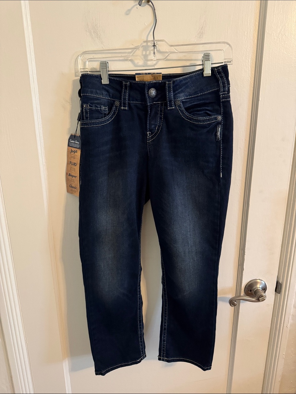 Silver Jeans Co. Suki Fit Mid-Rise Capri Sz 26 NWT
